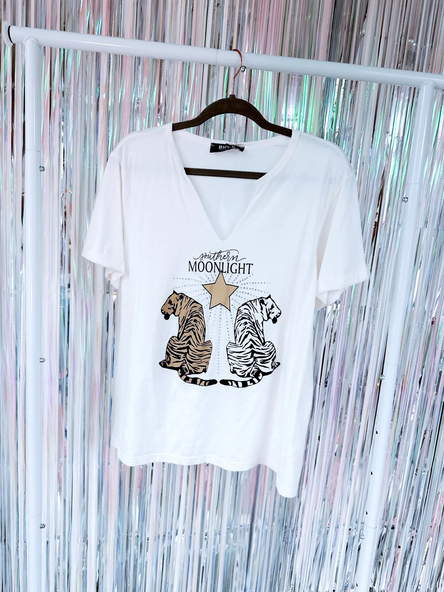 Southern Moonlight Tiger Graphic Tee