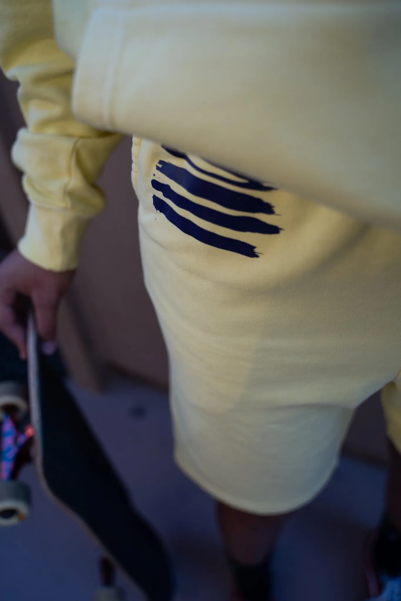 Springn' Sweat Shorts - Yellow