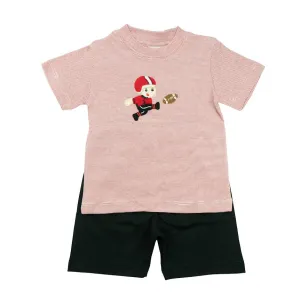 Squiggles Football Kicker Two Piece Short Set
