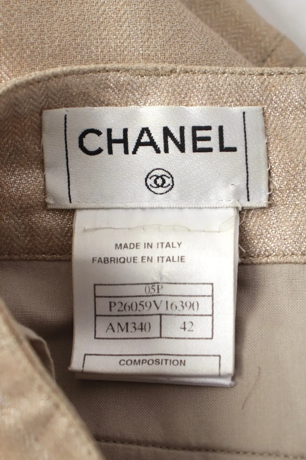 S/S 2005 Chanel Pearlescent Skirt