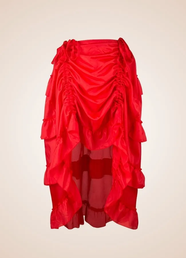 Steampunk Flip Up Front Skirt