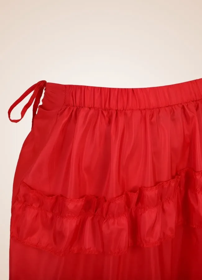 Steampunk Flip Up Front Skirt