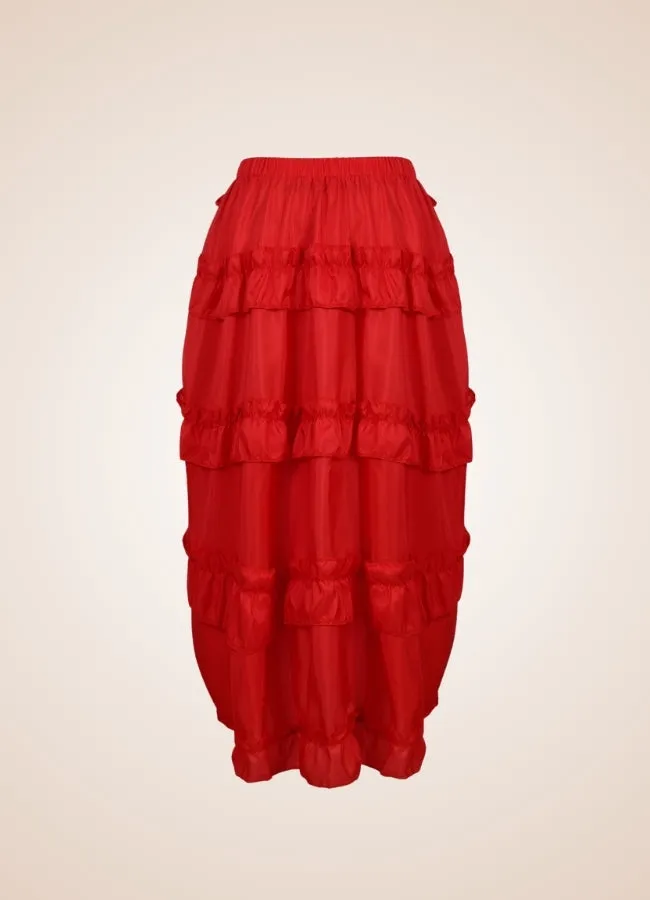 Steampunk Flip Up Front Skirt