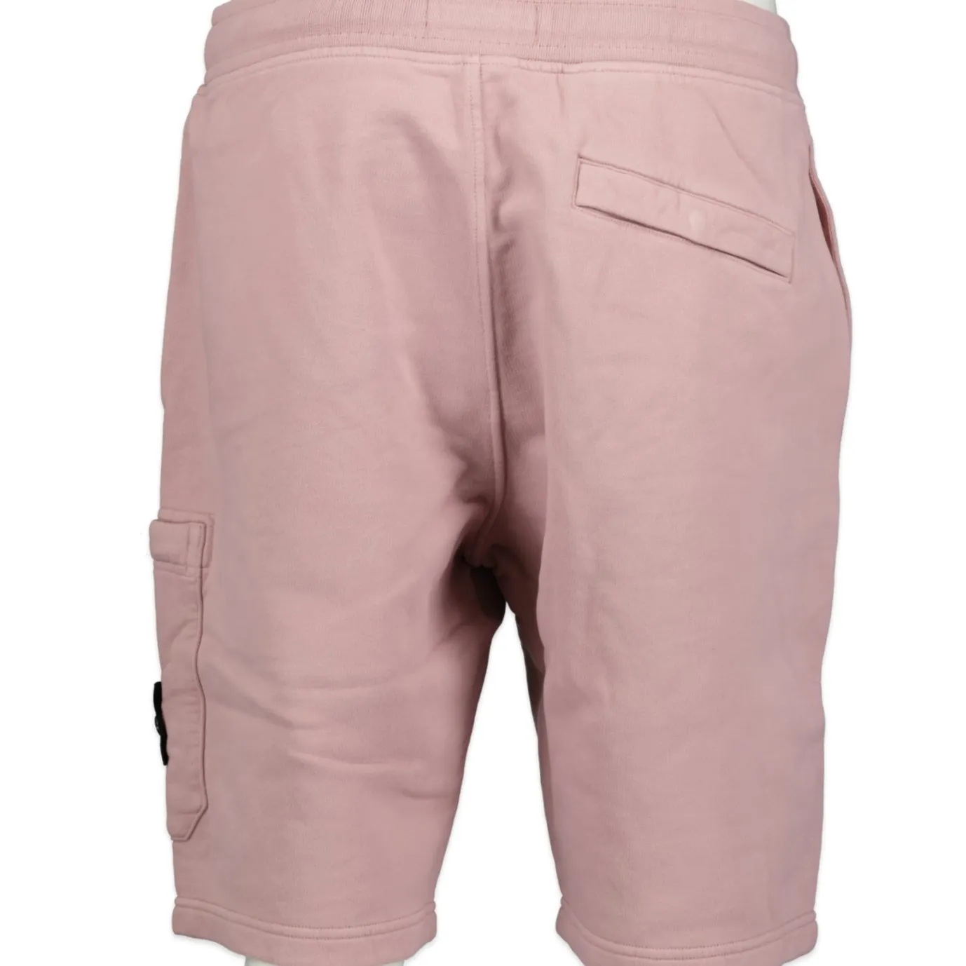 STONE ISLANDCotton Sweat Shorts Forest Rose