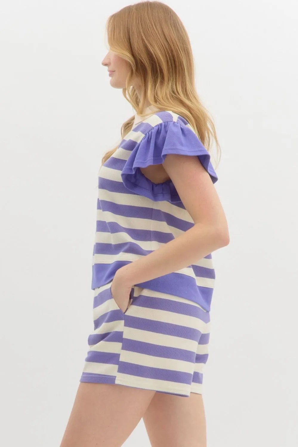 Striped Ariel Set