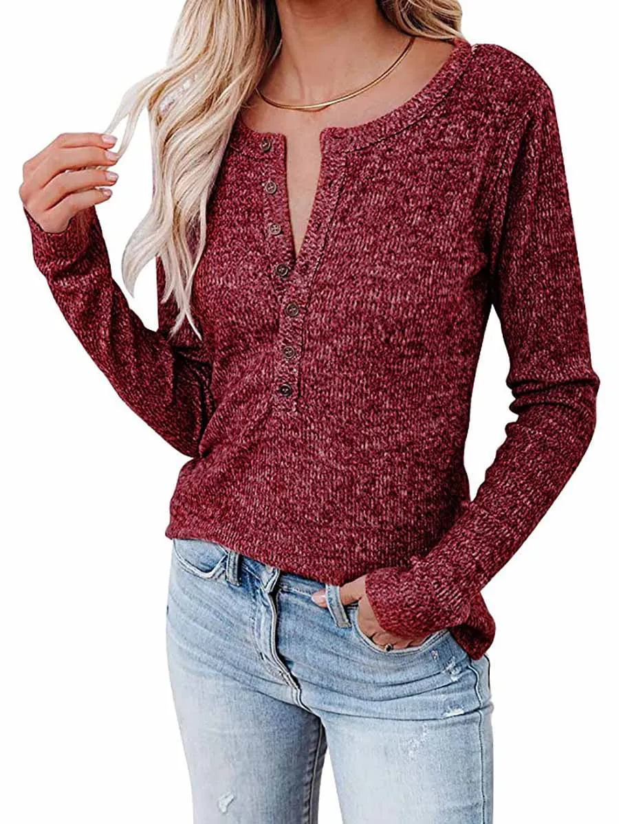 Stunncal Round Neck Casual T-Shirt