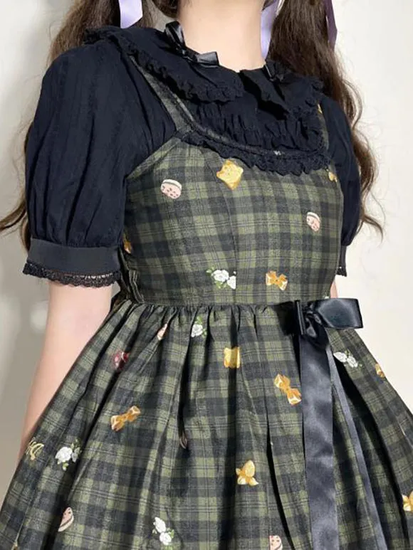 Sweet Lolita Blouses Lolita Top White Short Sleeves Ruffles Lolita Shirt
