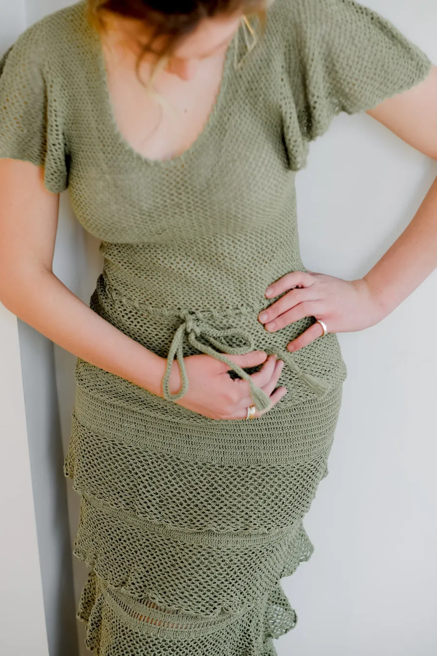 The Maxi Skirt in Olive