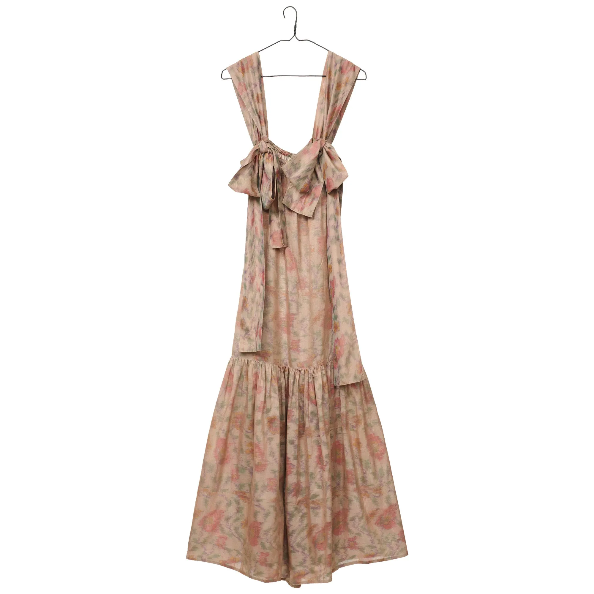 Thea Ikat Dress - Mauve