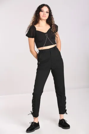 Tifa Crop Lace Up Trousers