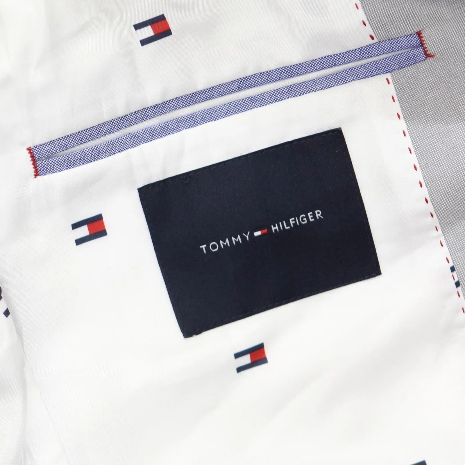 Tommy Hilfiger Men's Modern-Fit Flex Stretch Chambray Suit Jacket