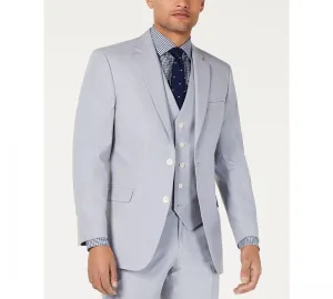 Tommy Hilfiger Men's Modern-Fit Flex Stretch Chambray Suit Jacket
