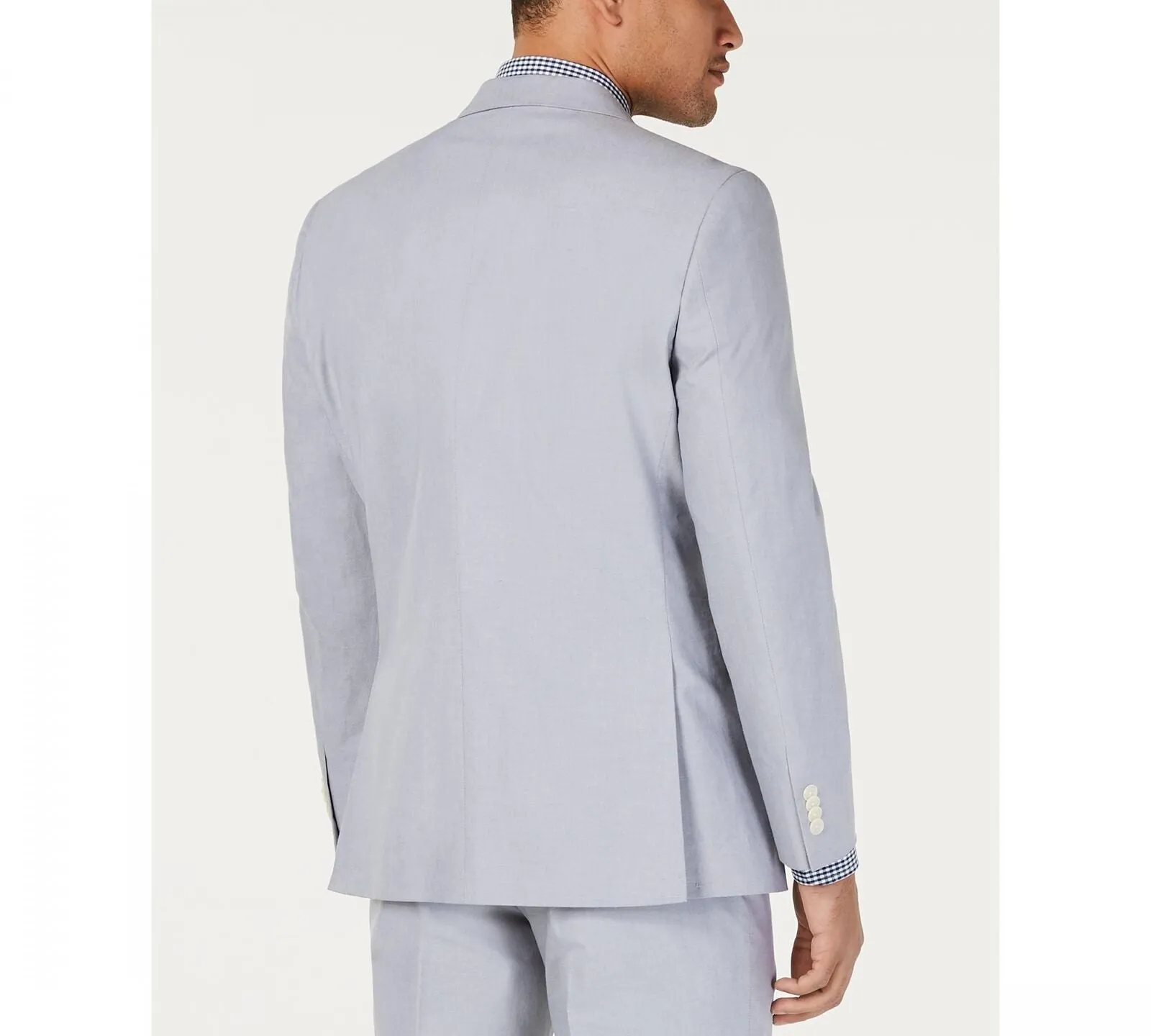 Tommy Hilfiger Men's Modern-Fit Flex Stretch Chambray Suit Jacket