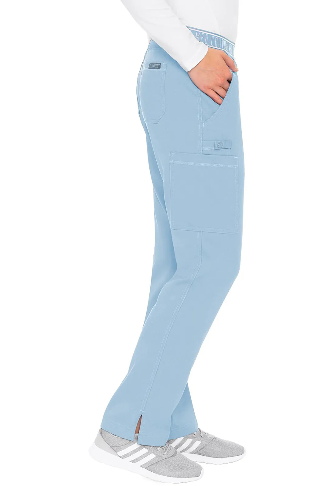Touch MC7739 Yoga 2 Cargo Pocket Pants Periwinkle