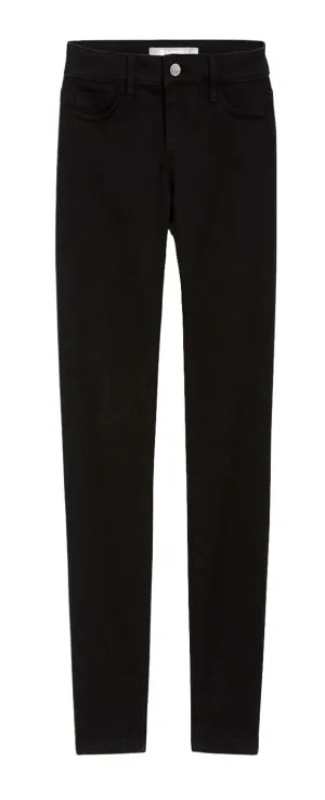 Tractr Black Skinny Jeans w/ Fray Hem
