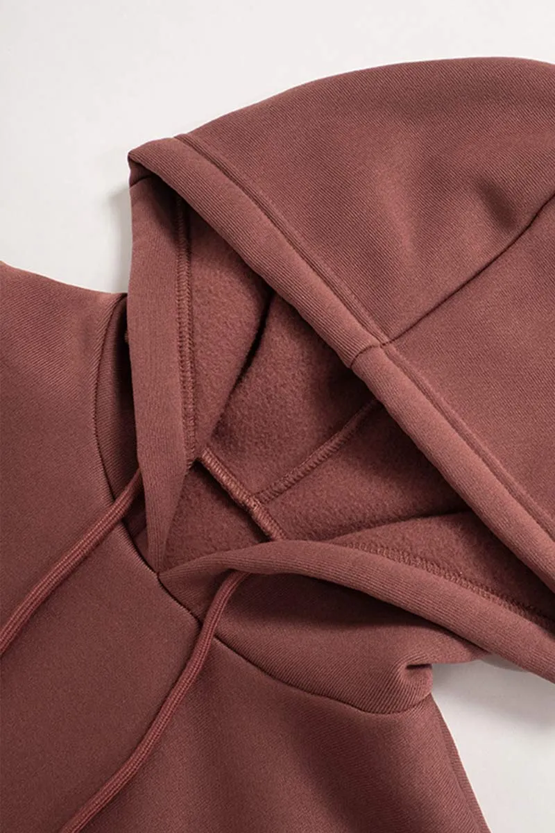 UI638 Hooded Sweatshirt Top and Pants Set