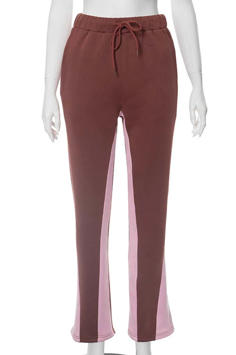 UI638 Hooded Sweatshirt Top and Pants Set