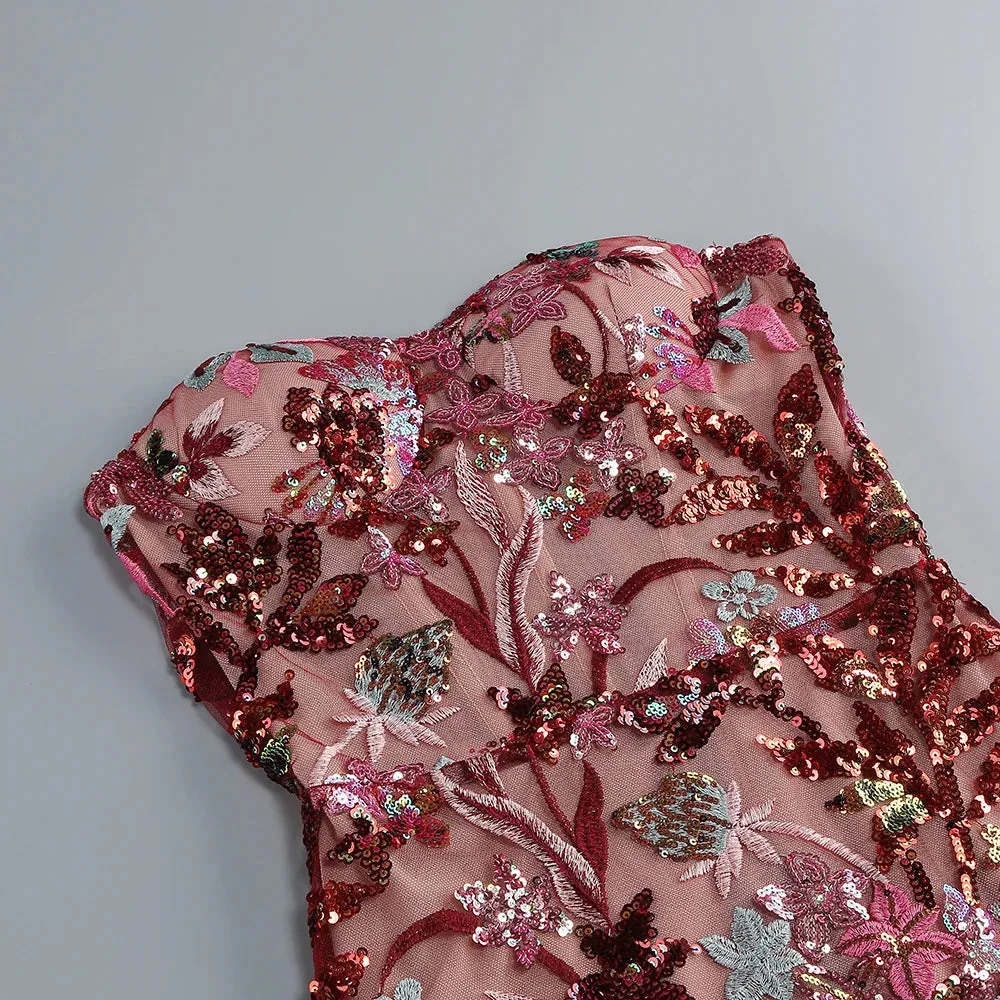 Valerie  Strapless Dress