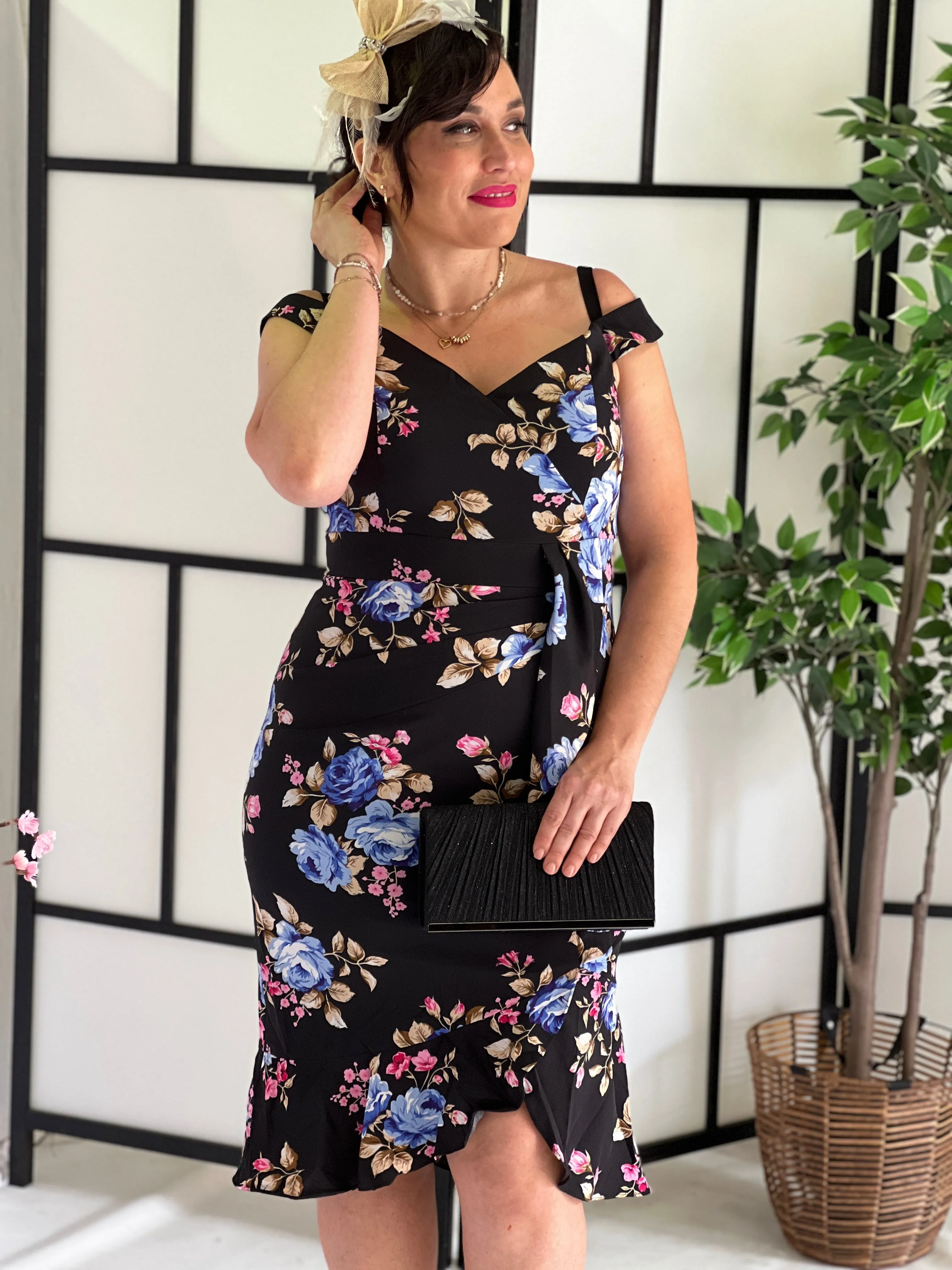 Vanessa Black Evening Dress