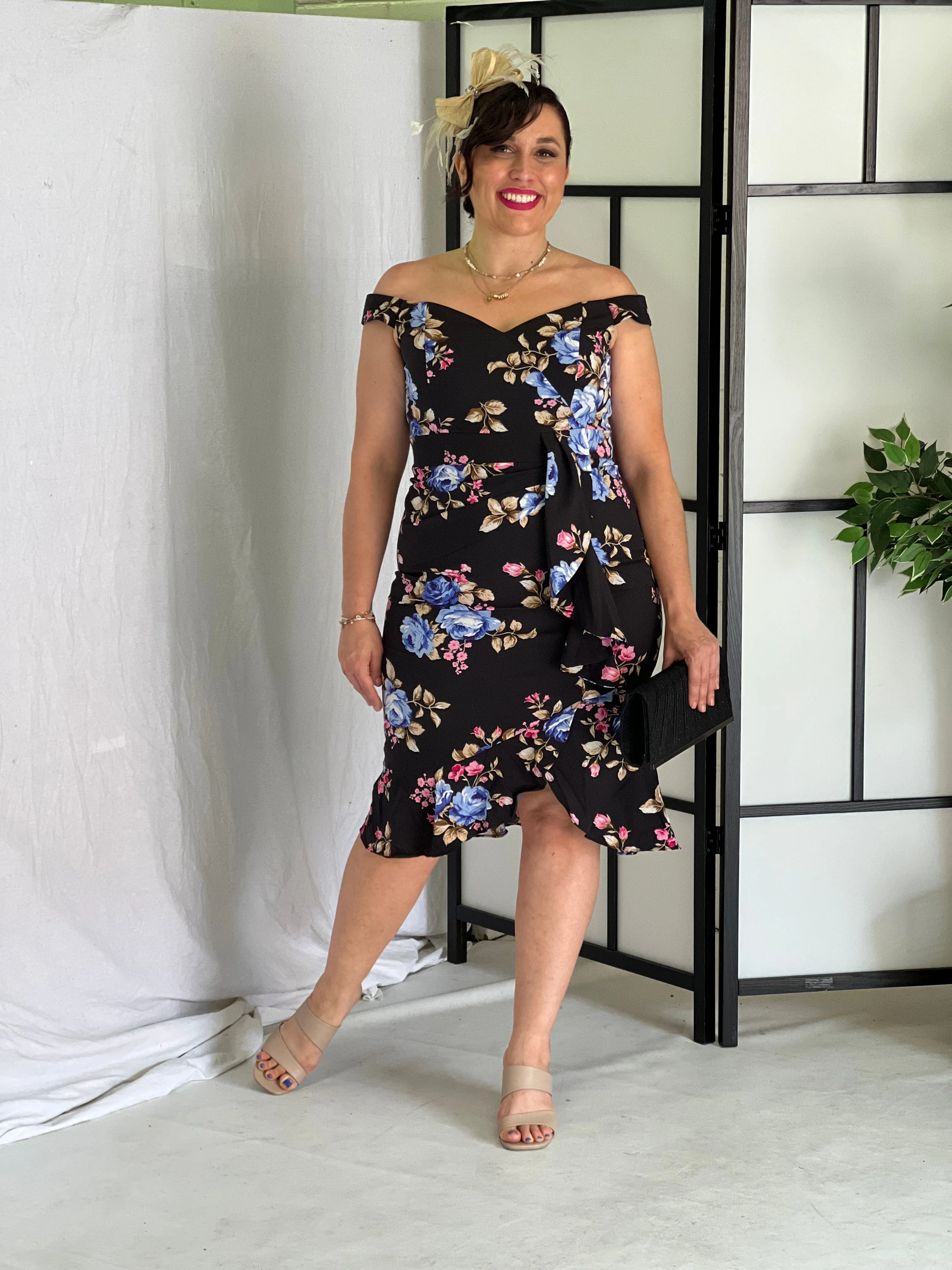 Vanessa Black Evening Dress
