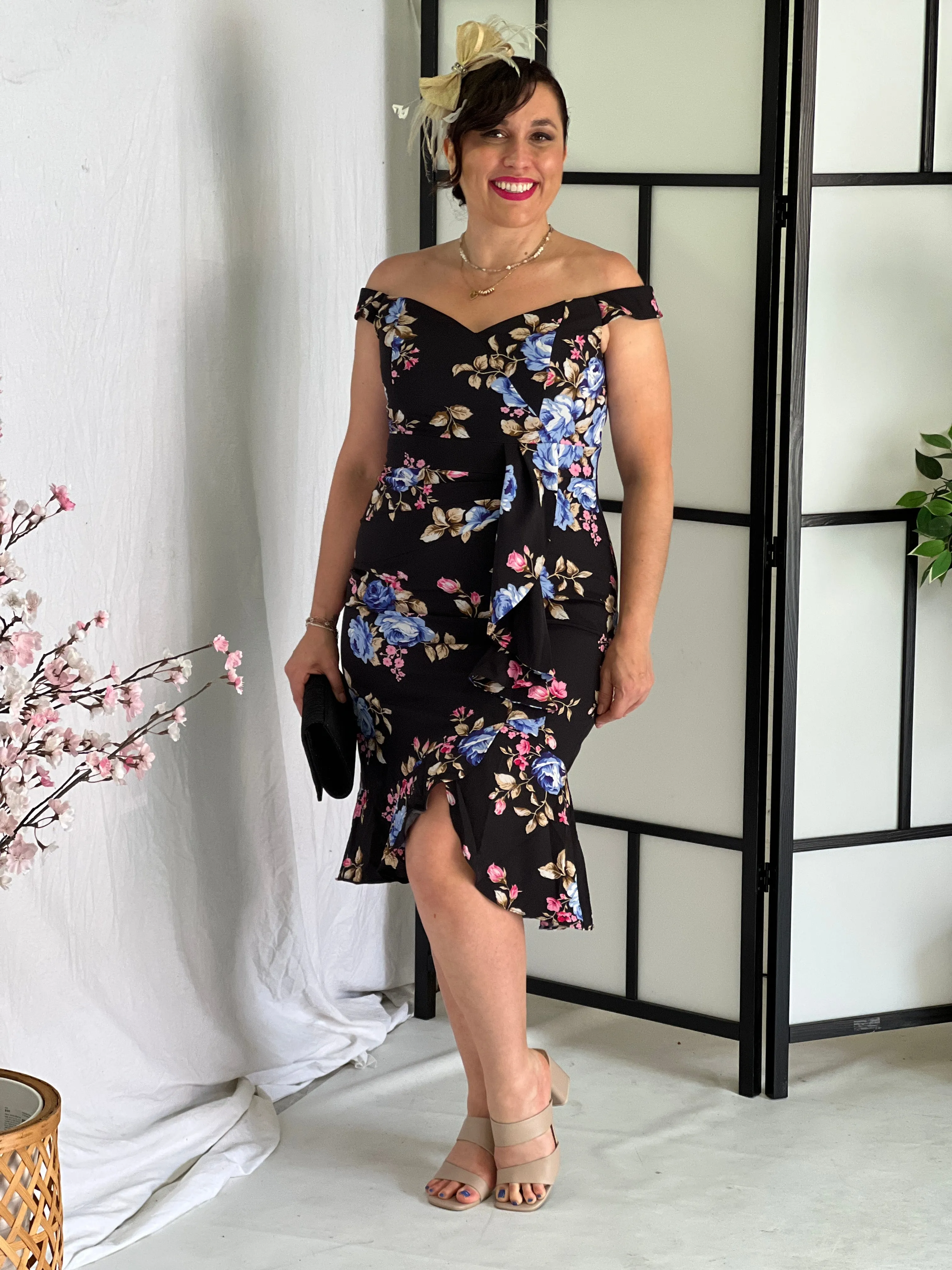 Vanessa Black Evening Dress
