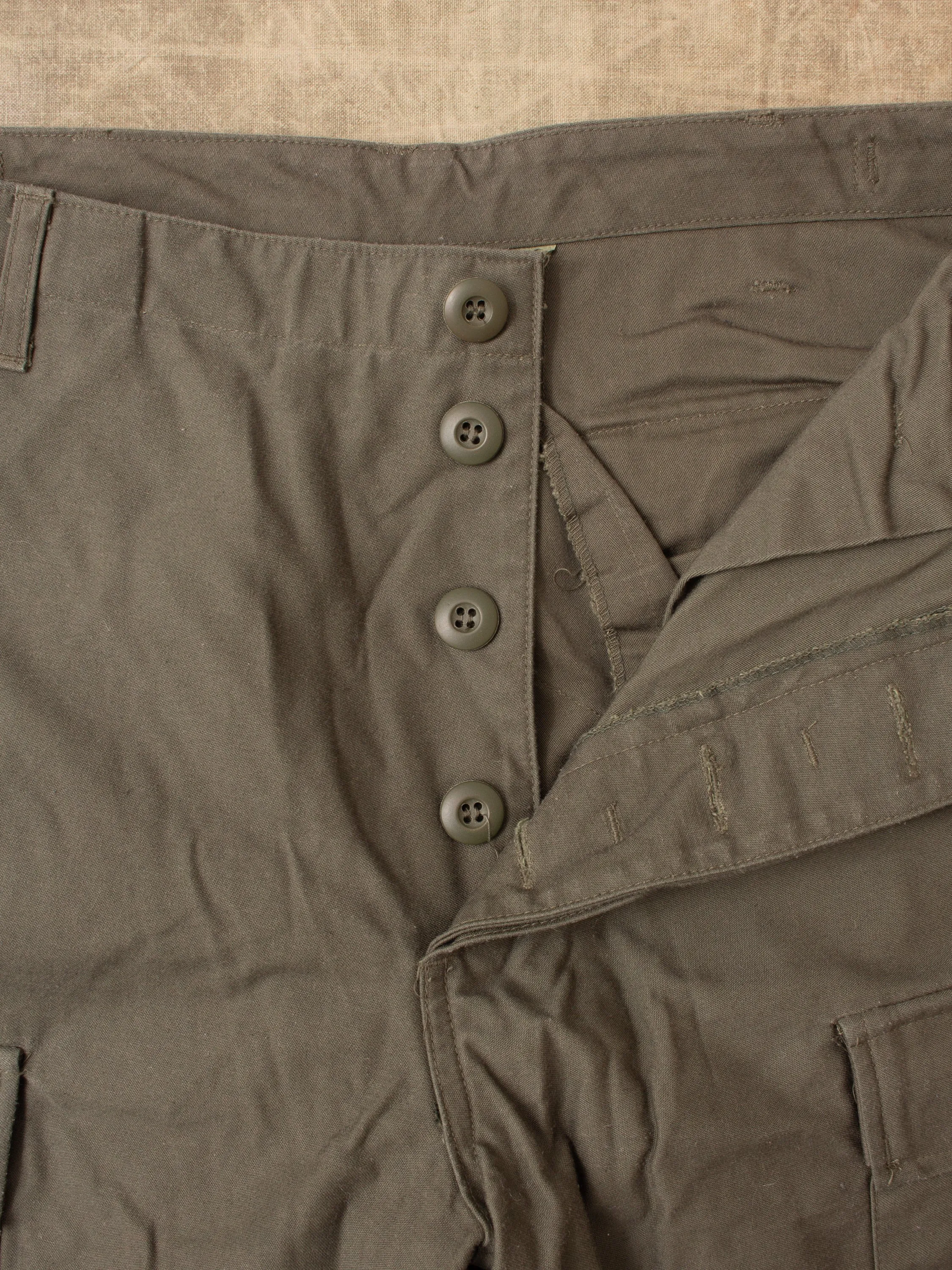Vintage 1995 US Army Field Trousers Small Regular