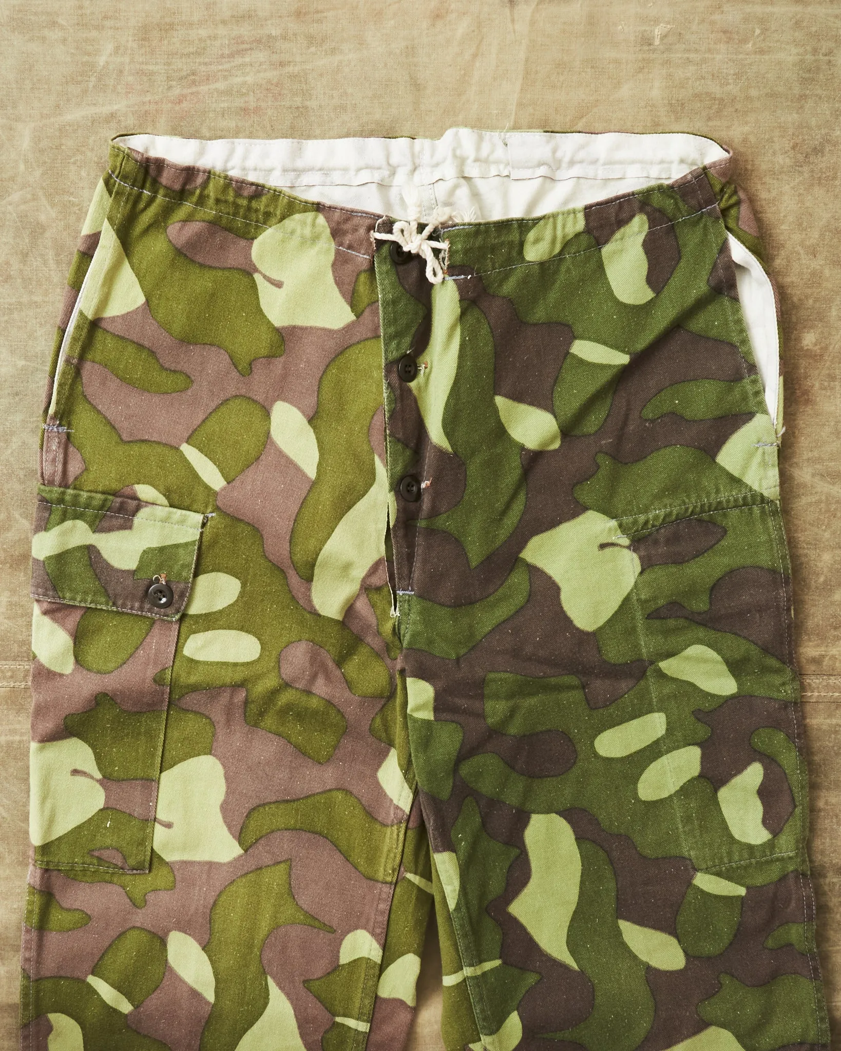 Vintage Finnish Army M64 Camo Pants Size 48 EU