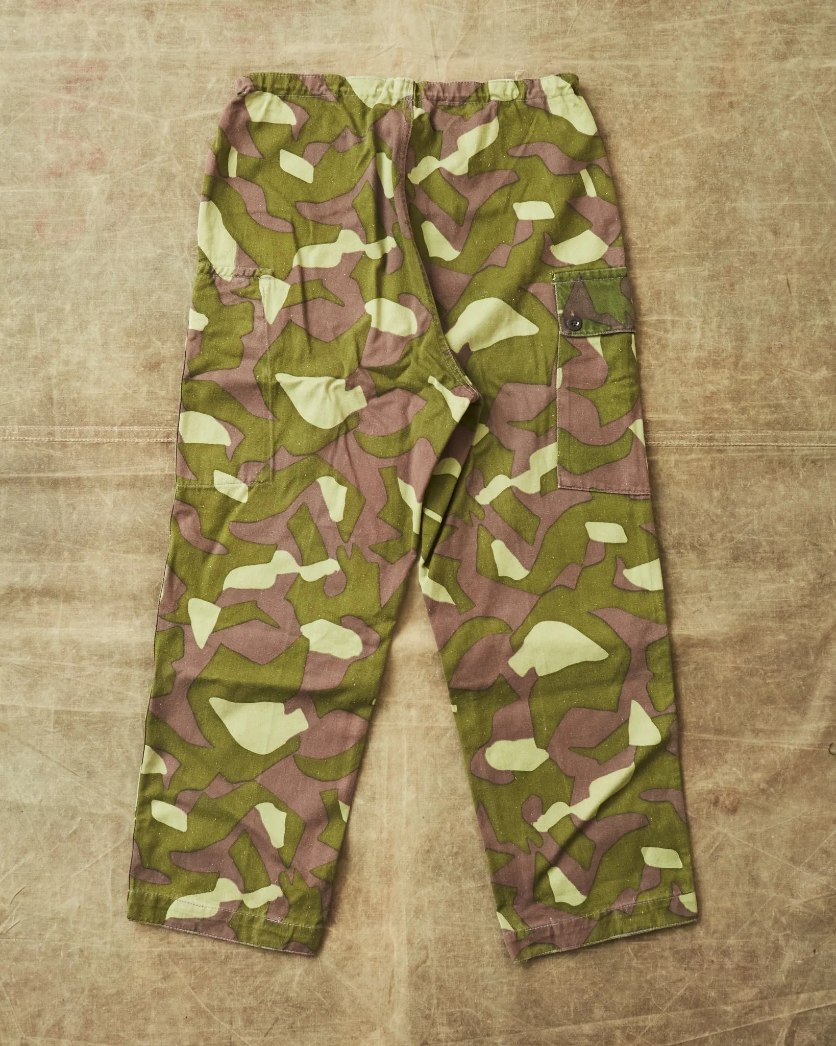 Vintage Finnish Army M64 Camo Pants Size 48 EU