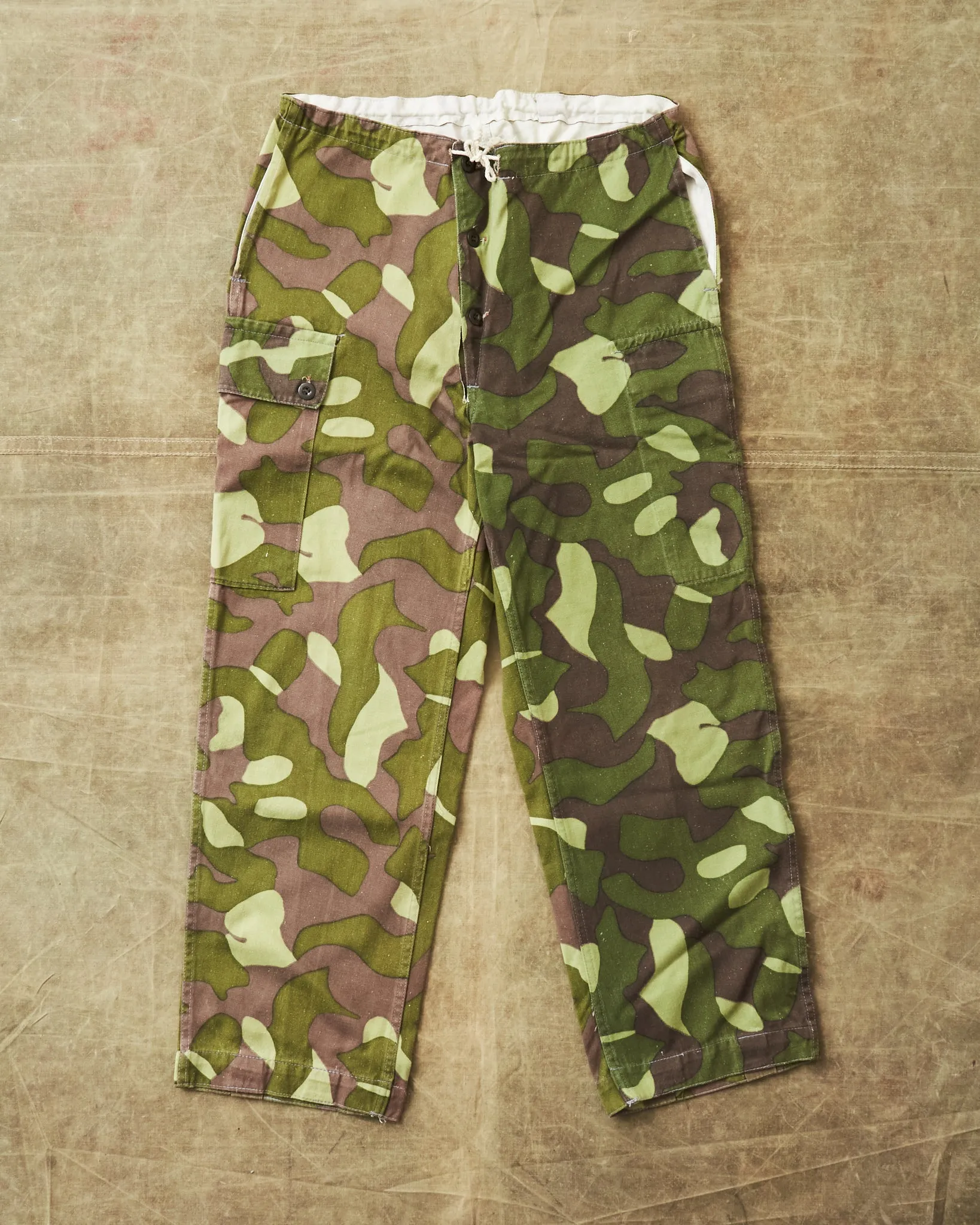 Vintage Finnish Army M64 Camo Pants Size 48 EU