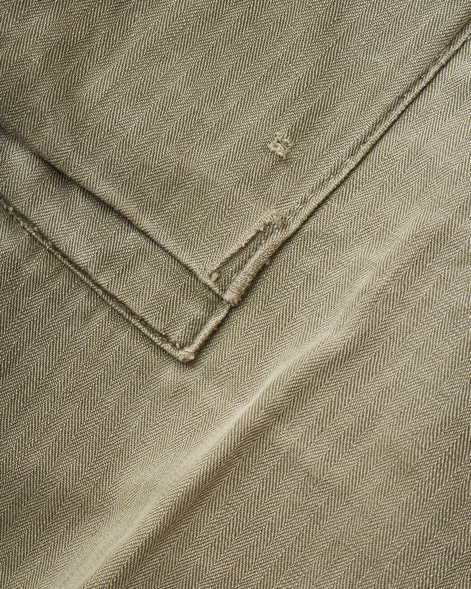 Vintage US Army M-42 WWII HBT Twill Pants Size 33