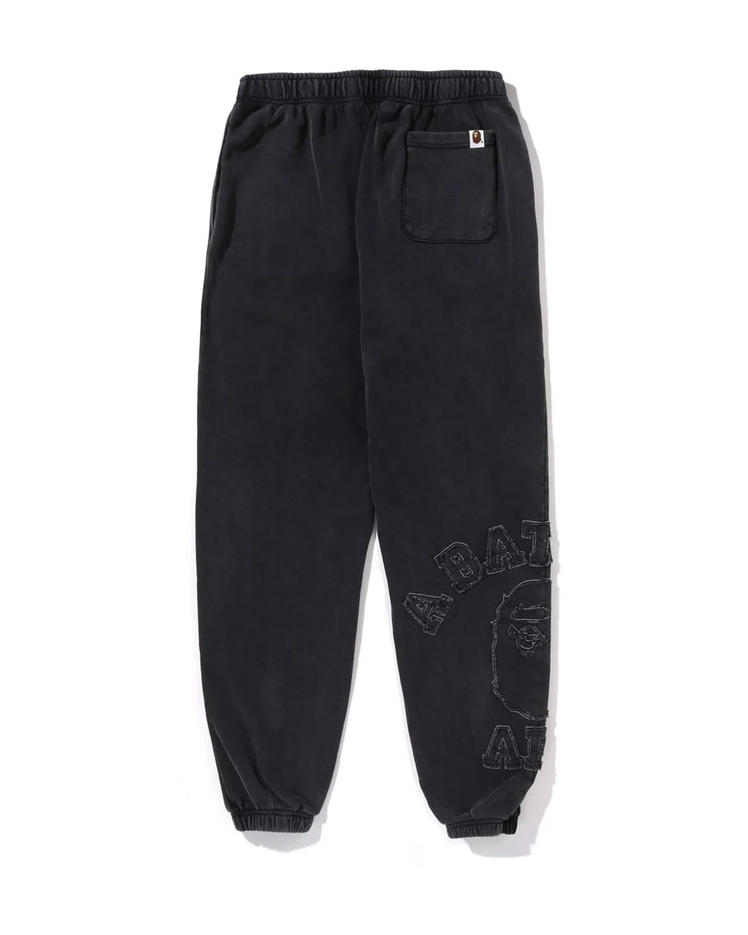 Vintage Washed College Patch  Sweatpants