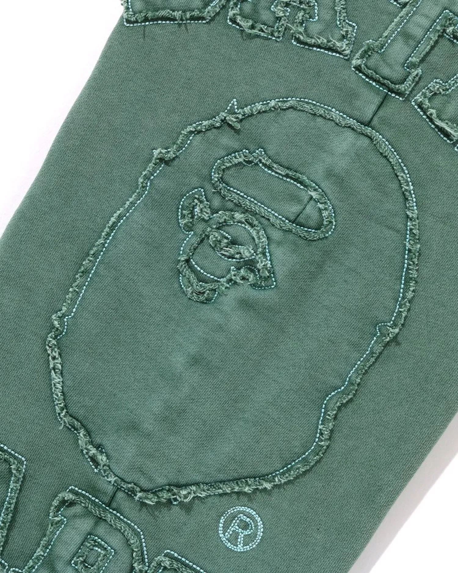 Vintage Washed College Patch  Sweatpants