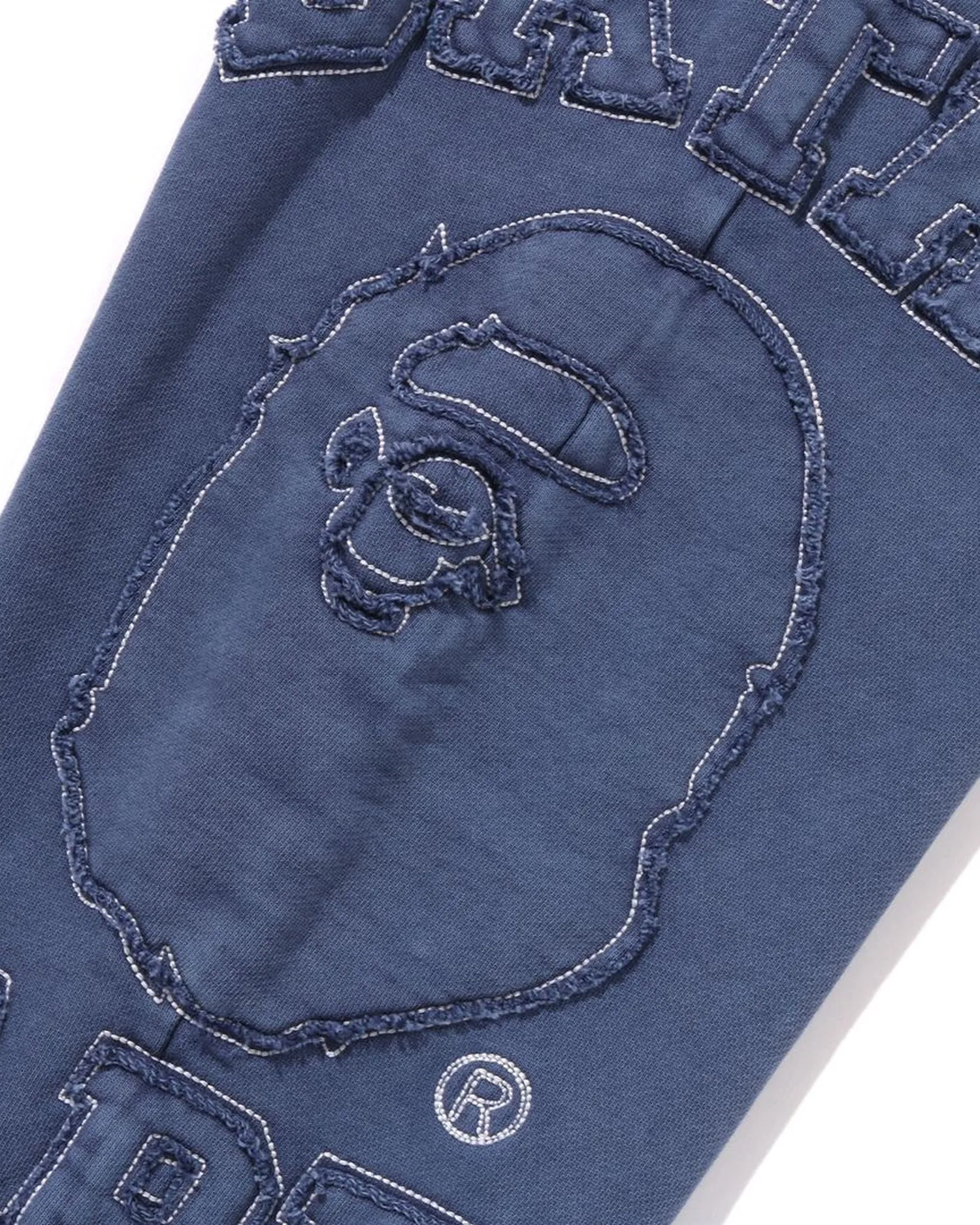 Vintage Washed College Patch  Sweatpants