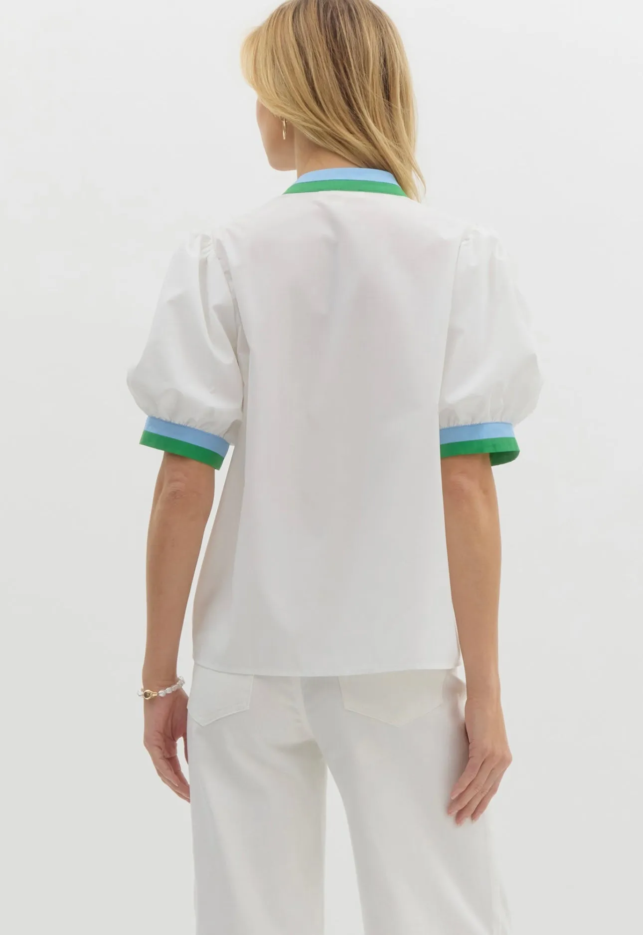 White Molly Blouse