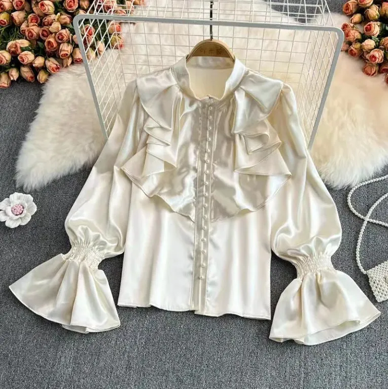 Women's irregular blouses