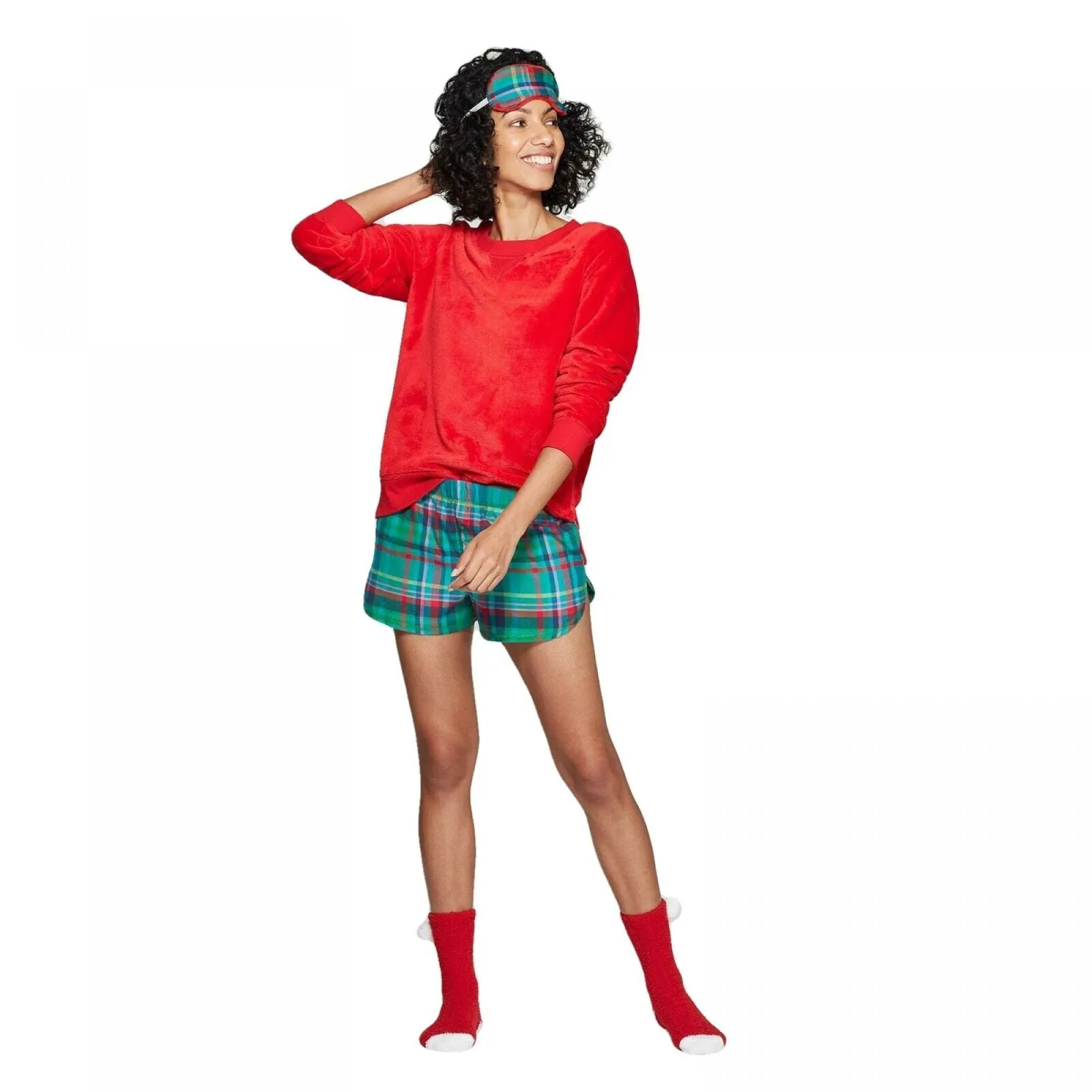 Wondershop Women's 4 Piece Pajama Set