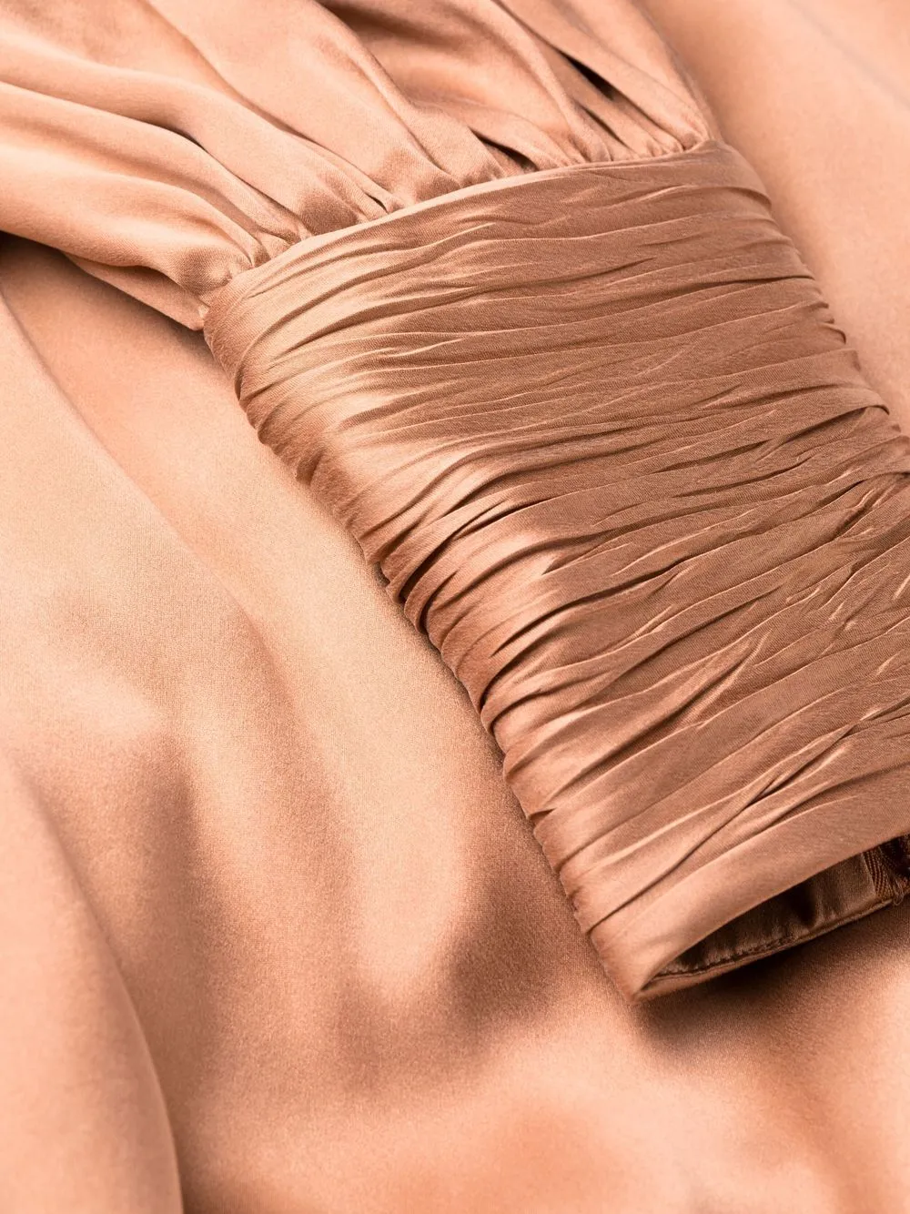 Wrap midi dress