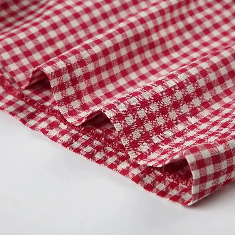 Y2K Plaid Boxer Shorts