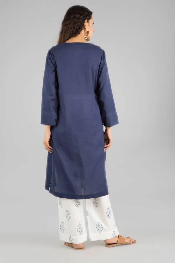 ZOYA NAVY TUNIC