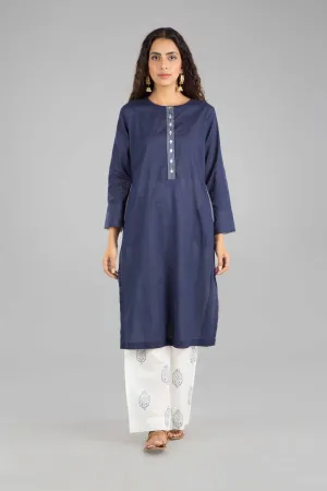 ZOYA NAVY TUNIC